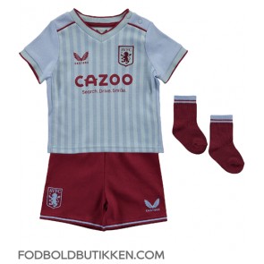 Aston Villa Philippe Coutinho #23 Udebanetrøje Børn 2022-23 Kortærmet (+ Korte bukser)